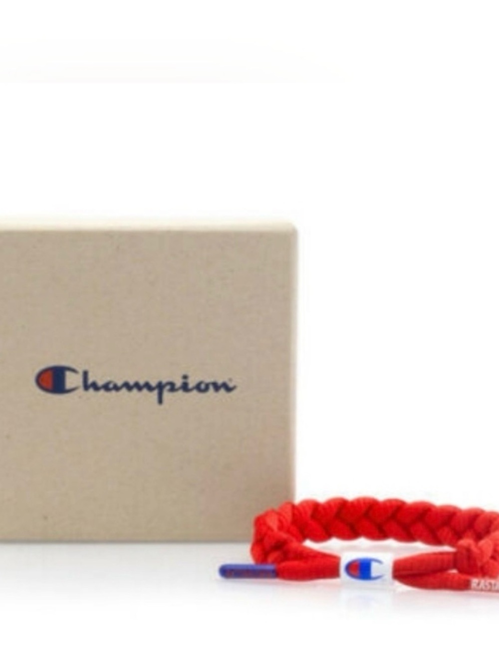 RASTACLAT BRACLET OS UNISEX CHAMPION CEMENT BOXED SHOELACE ADJUSTABLE RED NIB - Picture 2 of 4